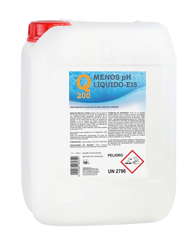 REDUCTOR PH LIQUIDO 10L
