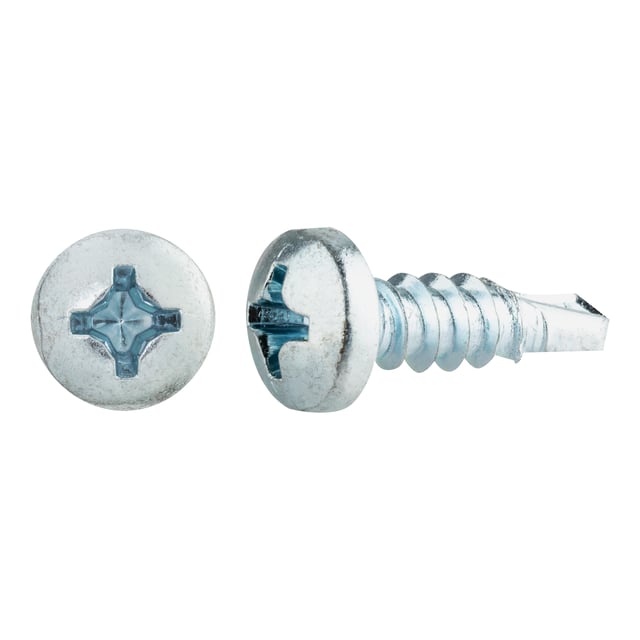 TORNILLOS ROSCA CHAPA PARA METAL CINCADO 3,9X13MM. 500UDS