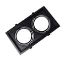 MARCO DE AR111 2 AGUJEROS NEGRO - 1