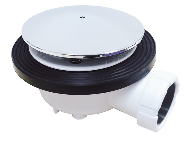 VÁLVULA PLATO DE DUCHA 115MM CON TORNILLO BLANCO TECNOAGUA - 1