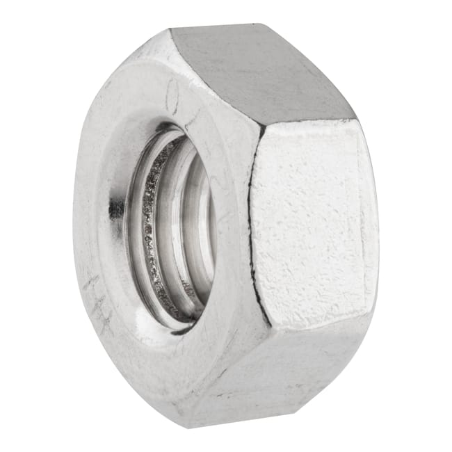 TUERCA HEXAGONAL DIN 934 ACERO INOXIDABLE A2 M10. 25 UDS. - 1