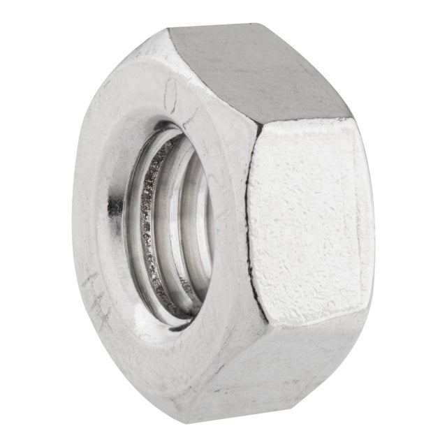 TUERCA HEXAGONAL DIN 934 ACERO INOXIDABLE A2 M10. 25 UDS.