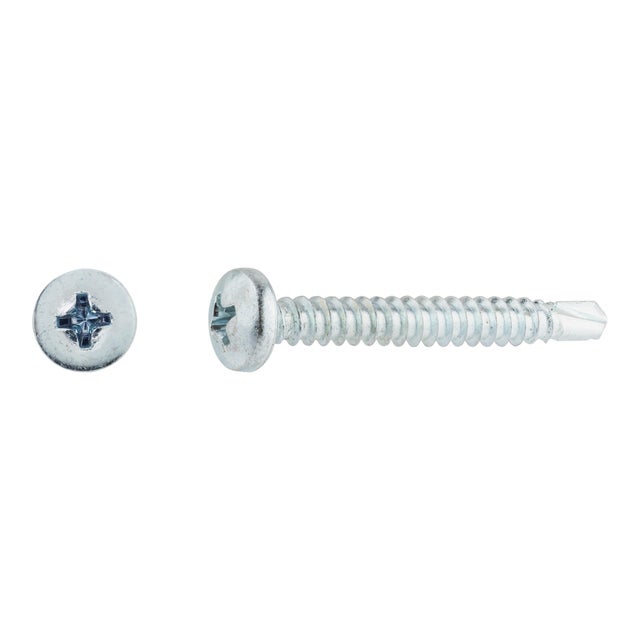 TORNILLOS ROSCA CHAPA PARA METAL CINCADOS 4,8X38MM. 500UDS