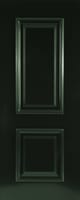 PANEL PUERTA ACORAZADA CARA EXTERIOR ALUMINIO VERDE 2 CUADROS - 1