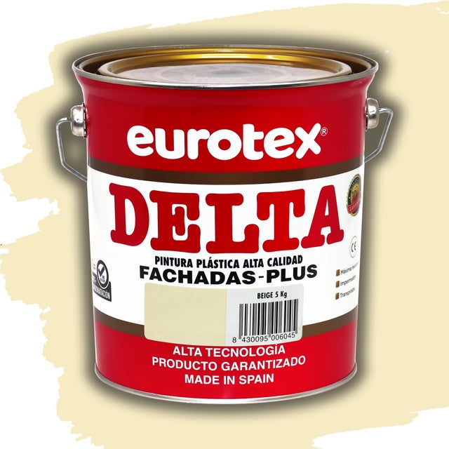 REVESTIMIENTO FACHADAS DELTA PLUS  5KG BEIGE
