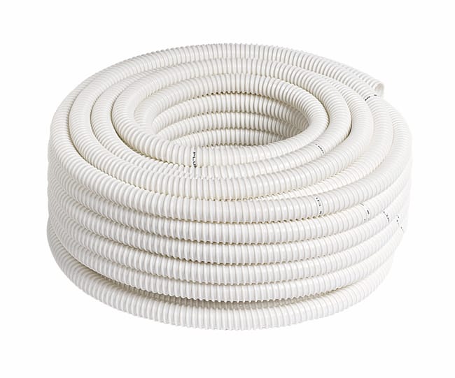 TUBO DESAGUE DE CONDENSADOS CON INTERIOR LISO Ø16MM 30M - 1