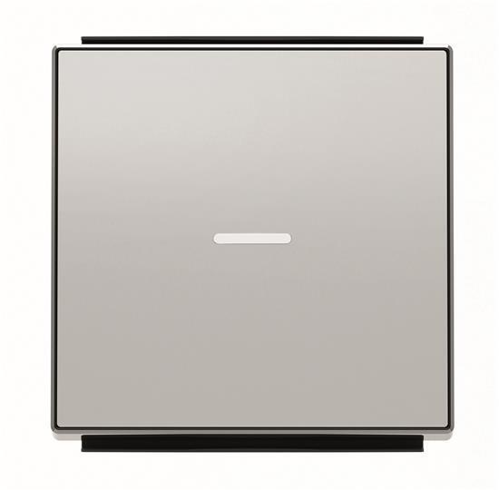 TECLA PULSADOR SERIE SKY PLATA