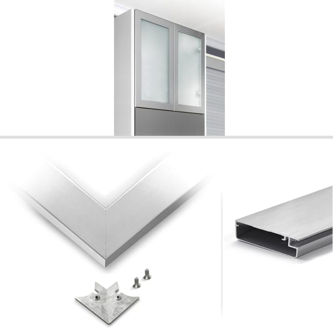 PUERTA DE COCINA VITRINA 70 X 40 CM - 1