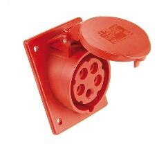 BASE EMPOTRAR INDUSTRIAL 3P+N+T 63A 400V IP44