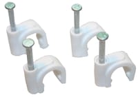 100 GRAPILLONES CON CLAVO ACERO  N 8 CURVO - 1