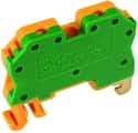 BORNA CARRIL DIN VERDE/AMARILLO 4 MM2 - 1