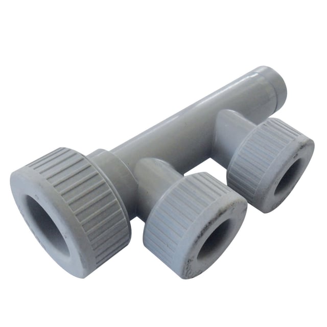 COLECTOR 3 SALIDAS 22MM PB