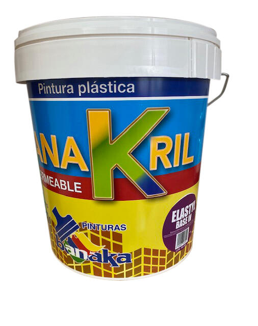 BASE REVESTIMIENTO FACHADA MATE BANAKRIL ELASTYL 15L TONOS MEDIOS