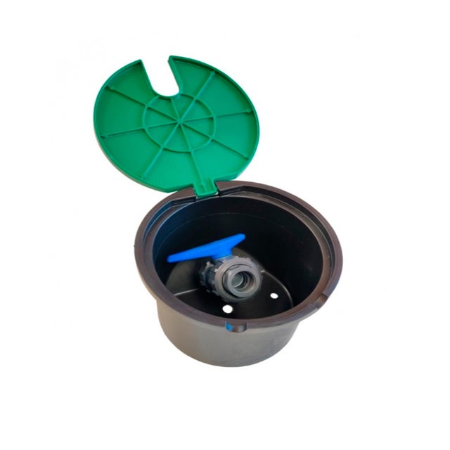 ARQUETA CIRCULAR CON GRIFO