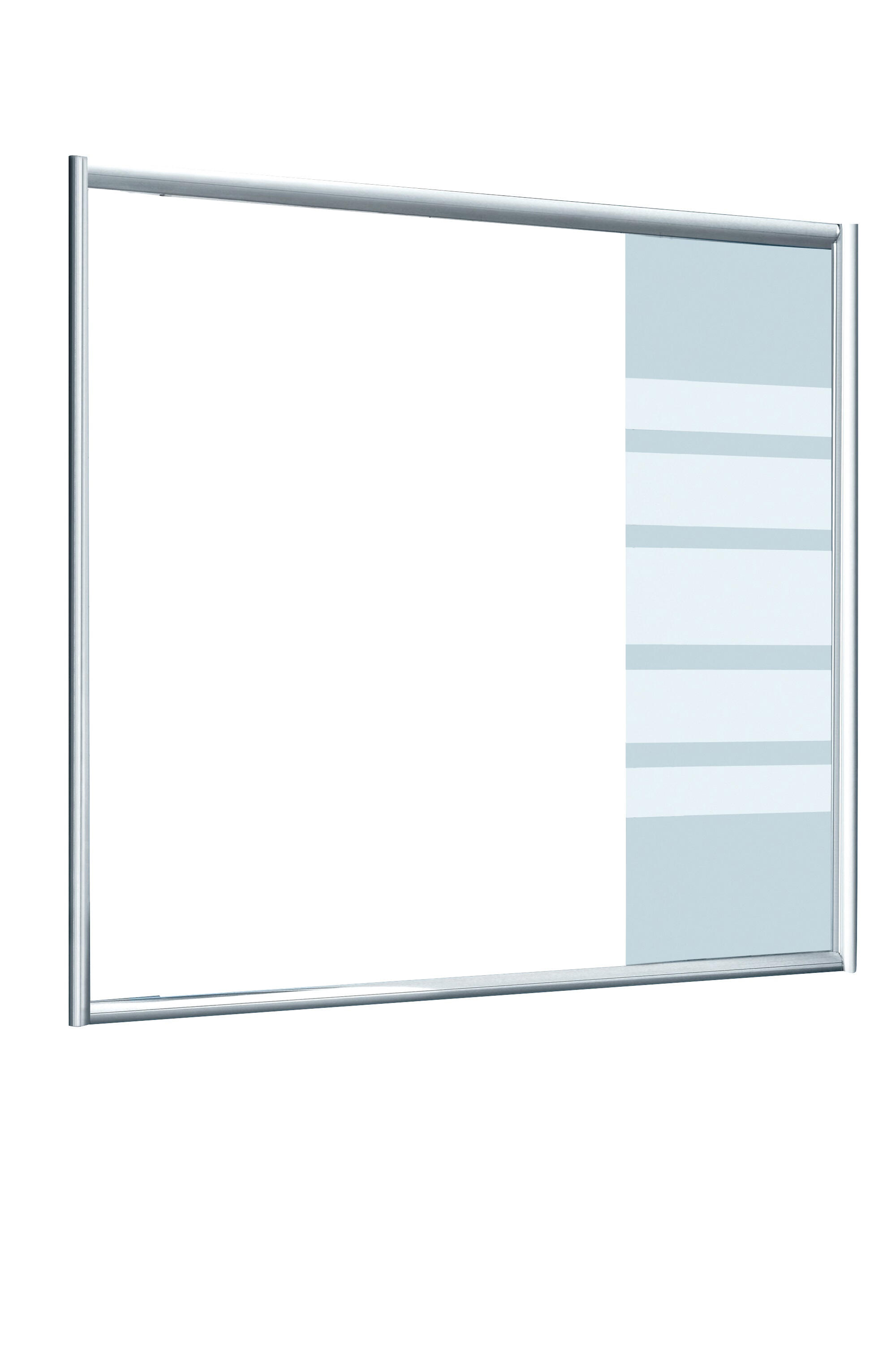 MAMPARA  DE BAÑERA  FRONTAL FIJO 70 CM DETROIT - 2