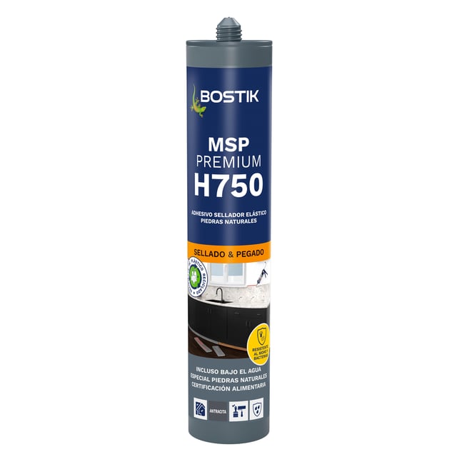 SELLADOR ADHESIVO MS H750 290ML  ANTRACITA