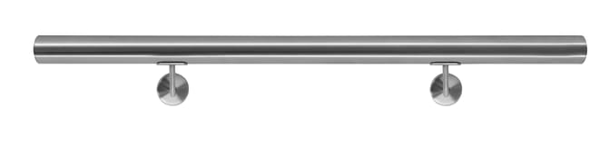 KIT PASAMANOS A PARED + SUJECCIÓN ACERO INOXIDABLE 2000 X 42 MM - 1