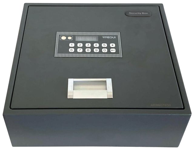 CAJA FUERTE ELECTRÓNICA DE APERTURA CON CÓDIGO CAMUFLADA DE TAMAÑO 5L ARREGUI