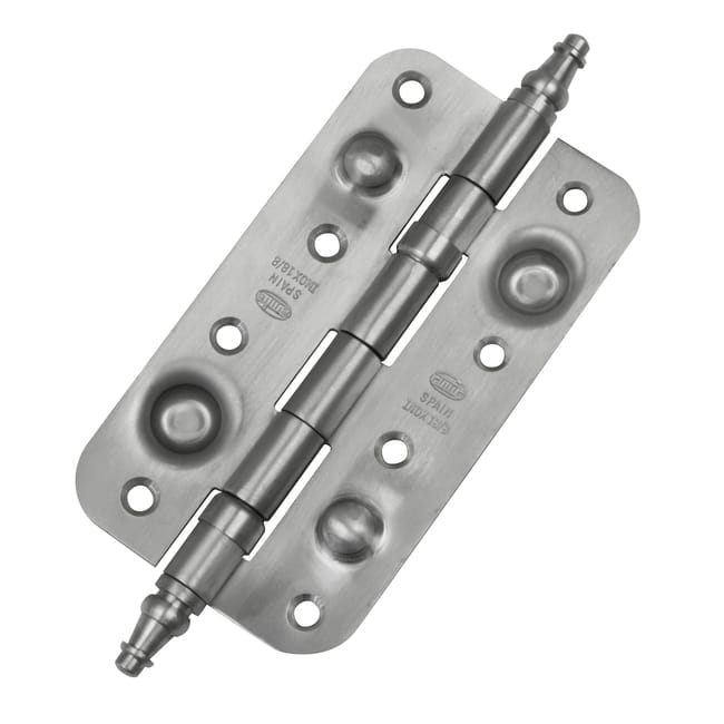 BISAGRA PARA PUERTA DE SEGURIDAD 150 X 82  MM. ACERO INOXIDABLE 566 AMIG - 1