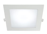 DOWNLIGHT LED EMPOTRAR CUADRADO BLANCO 12W LUZ NEUTRA - 1