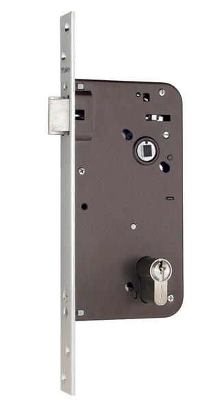 CERRADURA EMBUTIR PARA PUERTA DE MADERA 50  MM. 805E NIQUELADO YALE - 1