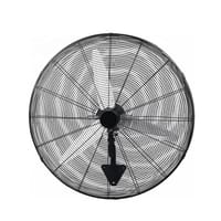 VENTILADOR INDUSTRIAL DE PARED 75CM 200W NEGRO - 1