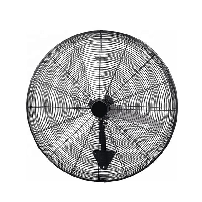 VENTILADOR INDUSTRIAL DE PARED 75CM 200W NEGRO - 1