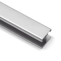 PERFIL H PLATA MATE 260 CM 10MM - 1