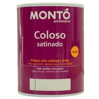 BASE PINTURA PLÁSTICA SATINADA COLOSO 750ML TONOS CLAROS - 1