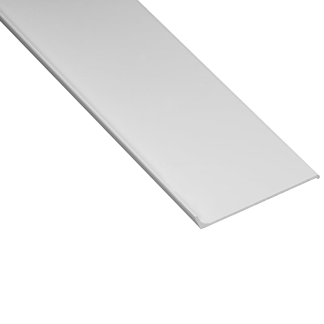 RODAPIE 80X2500MM ALUMINIO BLANCO