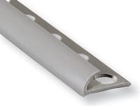 PEFIL ESQUINA REDONDEADA PVC 10.5x2600 MM GRIS OSCURO - 1