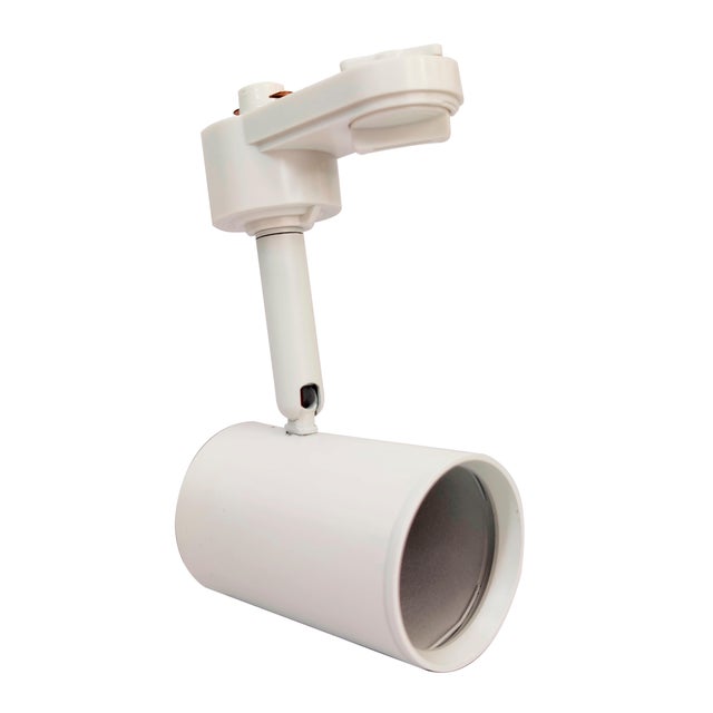 FOCO DE CARRIL MONOFÁSICO BLANCO
