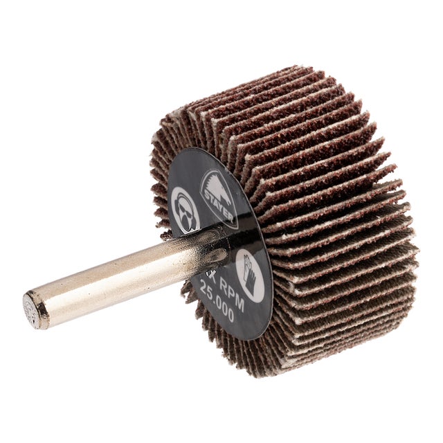 ABANICO LAMINADO Ø40 EJE 6 MM GRANO 60