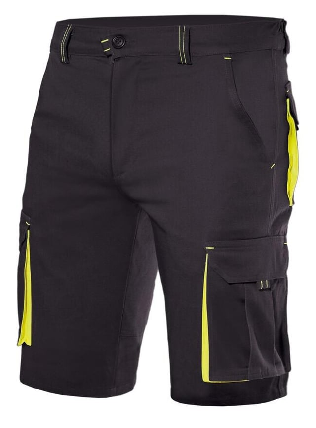 BERMUDA MULTIBOLSILLOS ELASTICA NEGRA TALLA 48 VELILLA 103010S