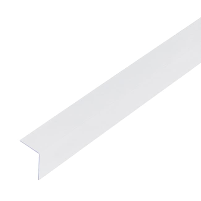 ANGULO PVC TRANSPARENTE 20X20X1MM 2,6M - 1