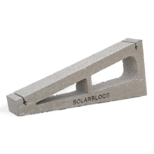 SOPORTE HORMIGON 18º SOLARBLOC