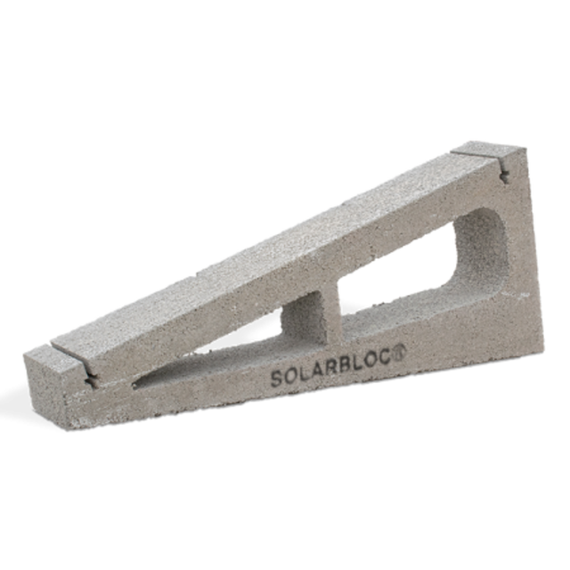 SOPORTE HORMIGÓN 18º SOLARBLOC