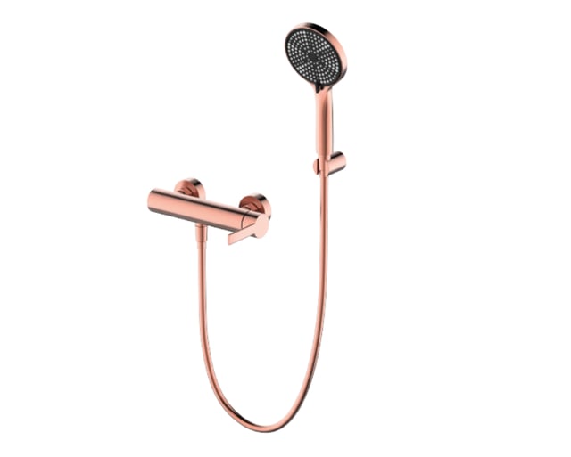 GRIFO DUCHA MONOMANDO RONDO PVD COBRE