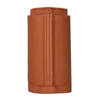 TAPA CABALLETE/CUMBRERA UNIVERSAL TEJA CERAMICA ROJO - 7