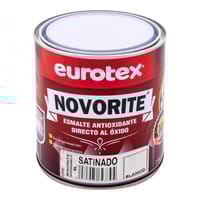 ESMALTE SINTÉTICO ANTIOXIDANTE SATINADO NOVORITE 4L BLANCO - 1