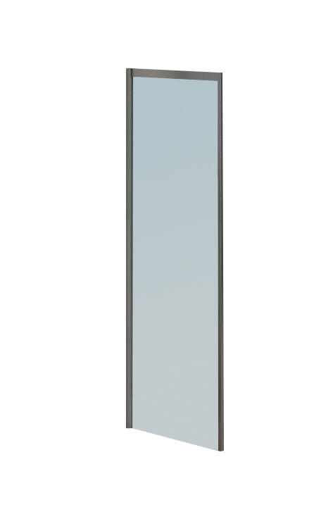 MAMPARA DE DUCHA LATERAL FIJO DENVER 80CM CROMO