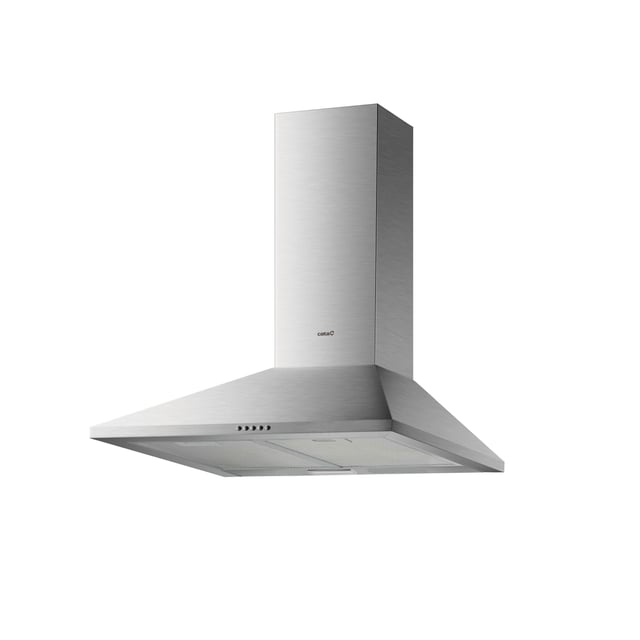 CAMPANA COCINA DECORATIVA PIRAMIDAL 60 CM ACABADO INOX CATA V3-T600 X 