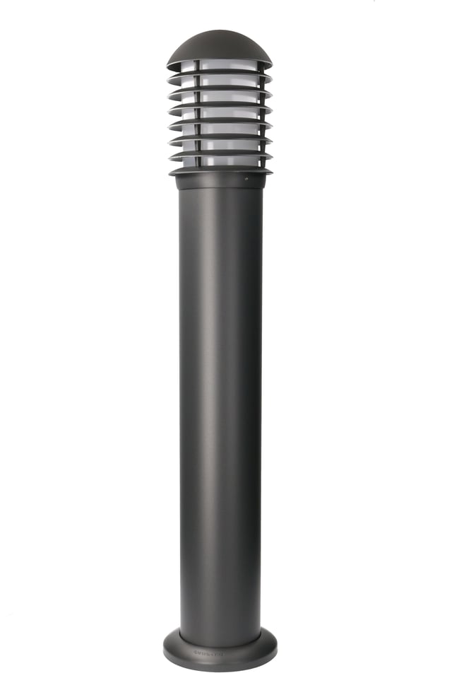 BALIZA NEGRA 90CM CASQUILLO E27 IP44