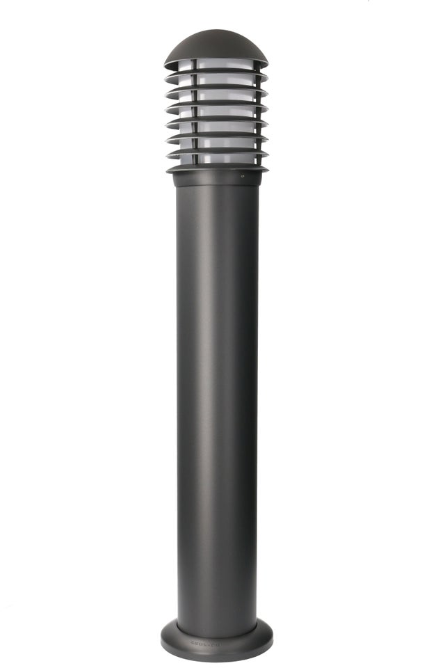 BALIZA NEGRA 90CM CASQUILLO E27 IP44
