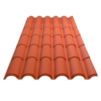 PLACA TEJA ICOPPO 2,09X0,99M TERRACOTA - 1