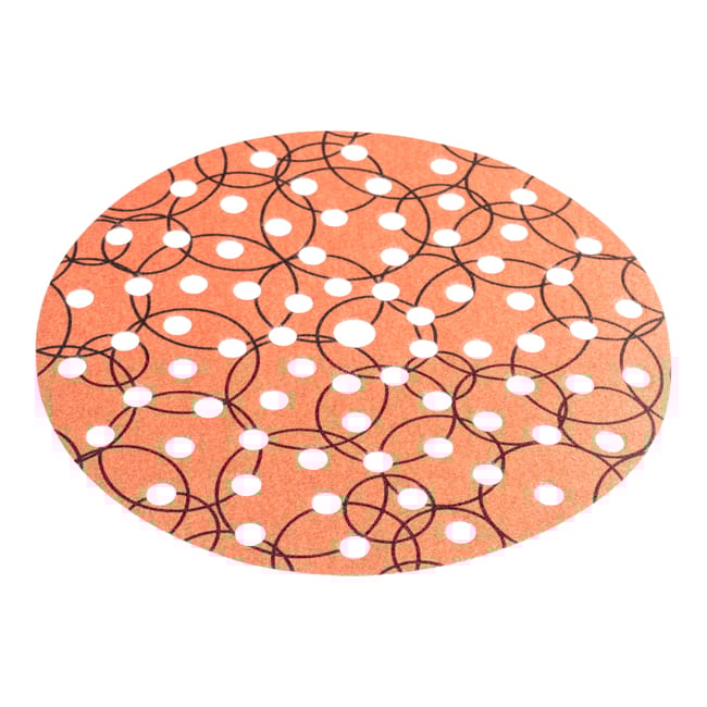 6 DISCOS DE LIJA 180MM MULTIPERFORADOS GRANO 120 - 1