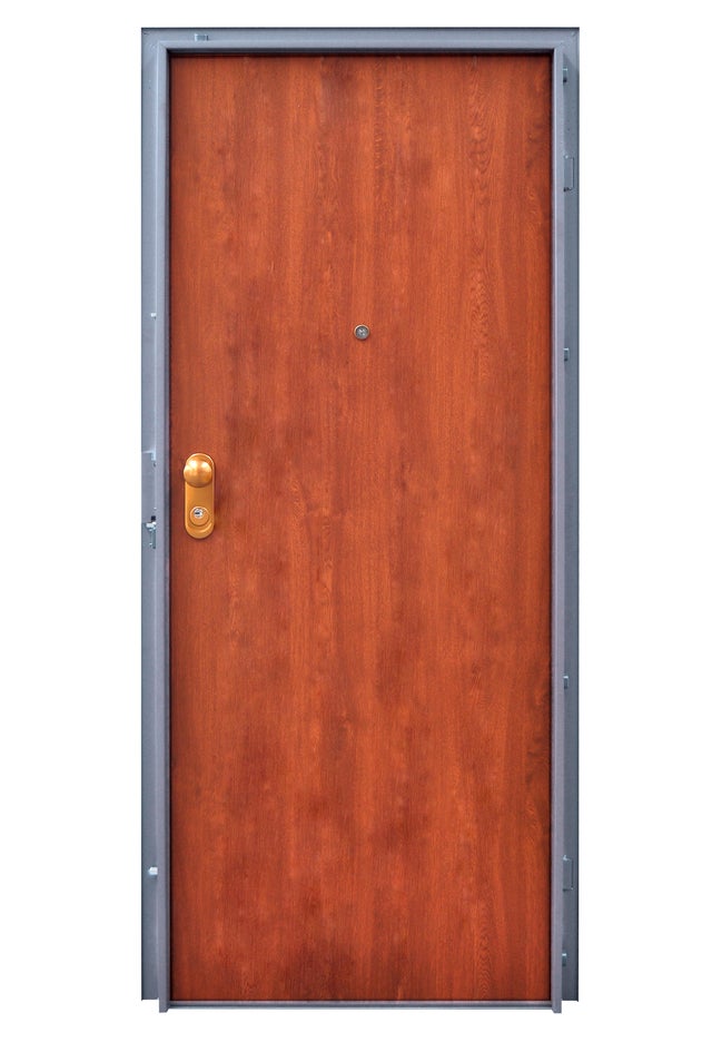 PUERTA ACORAZADA SAPELLY Y BLANCA DERECHA