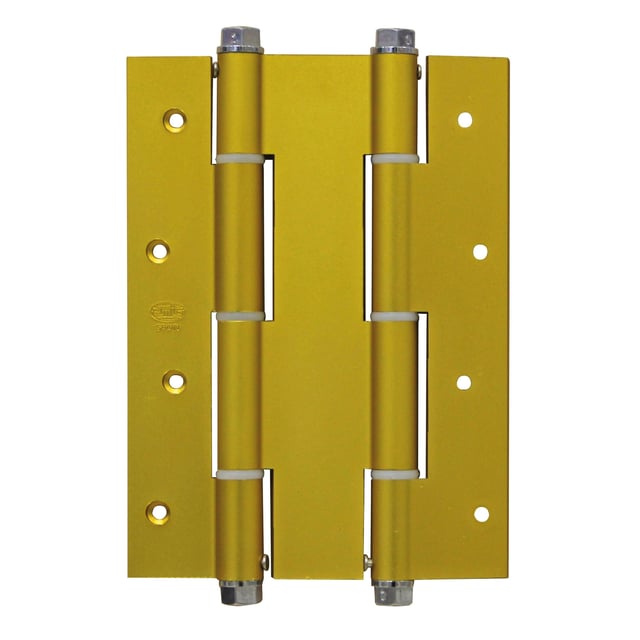 BISAGRA PARA PUERTA VAIVÉN DOBLE 180X133,5MM ORO