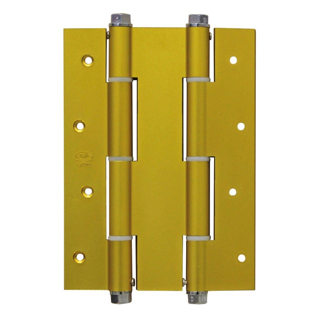 BISAGRA PARA PUERTA VAIVÉN DOBLE 180X133,5MM ORO