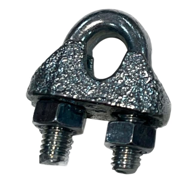 SUJETACABLES ESTRIBO  ACERO INOXIDABLE 3 MM. 4 UDS - 1